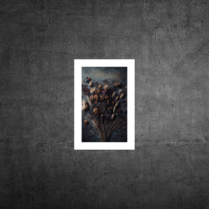 Flowers Of Autumn No2 **UNFRAMED ART PRINT**