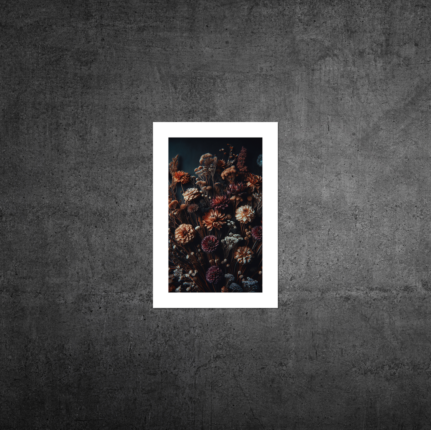 Flowers Of Autumn No1 **UNFRAMED ART PRINT**