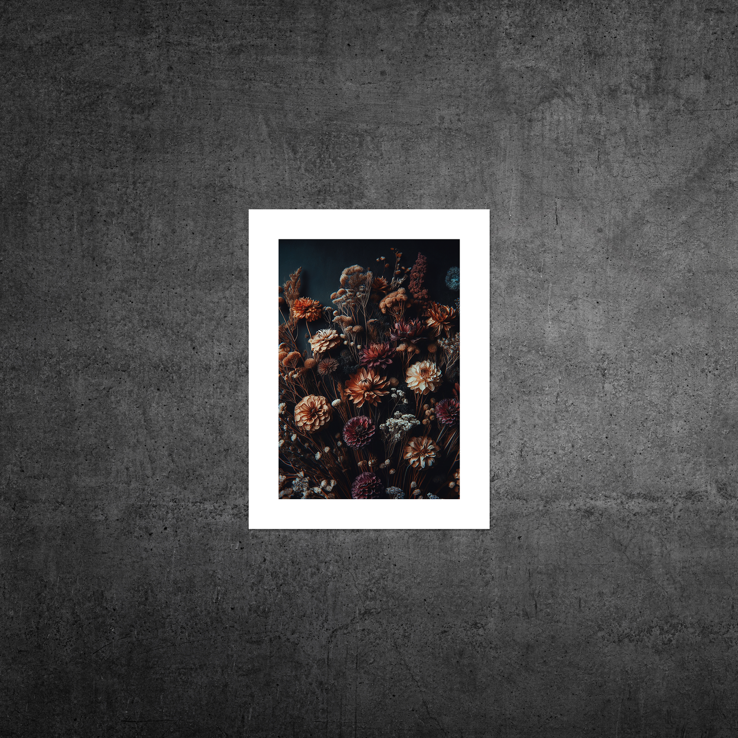 Flowers Of Autumn No1 **UNFRAMED ART PRINT**