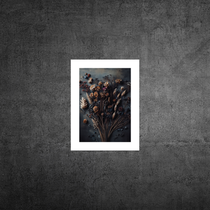 Flowers Of Autumn No2 **UNFRAMED ART PRINT**