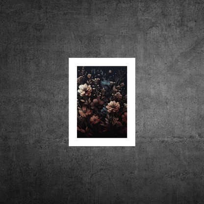 Autumn Florals No1 **UNFRAMED ART PRINT**