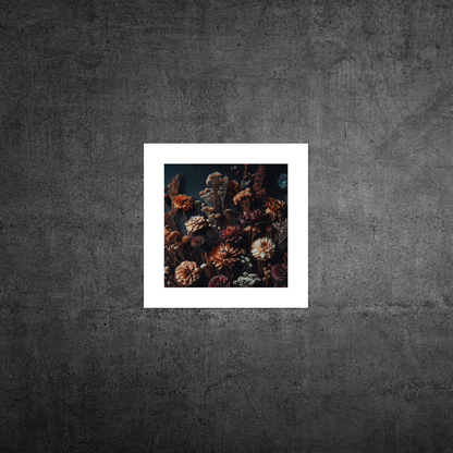 Flowers Of Autumn No1 **UNFRAMED ART PRINT**