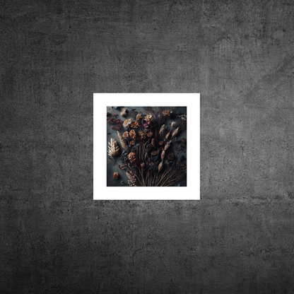 Flowers Of Autumn No2 **UNFRAMED ART PRINT**