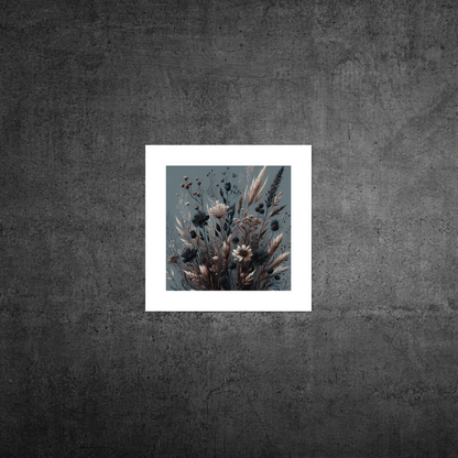 Autumn Florals No2 **UNFRAMED ART PRINT**