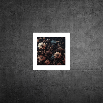 Autumn Florals No1 **UNFRAMED ART PRINT**