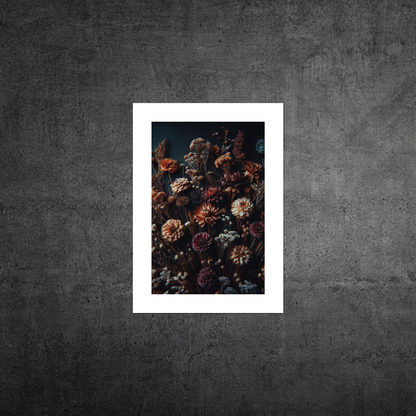 Flowers Of Autumn No1 **UNFRAMED ART PRINT**