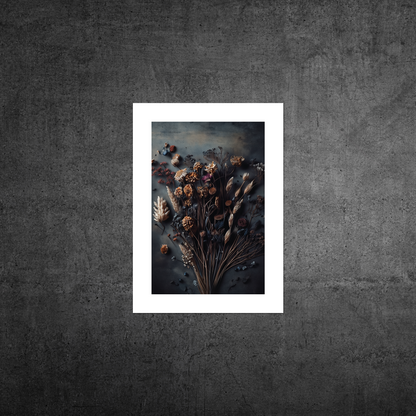 Flowers Of Autumn No2 **UNFRAMED ART PRINT**