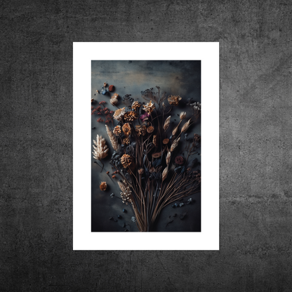 Flowers Of Autumn No2 **UNFRAMED ART PRINT**