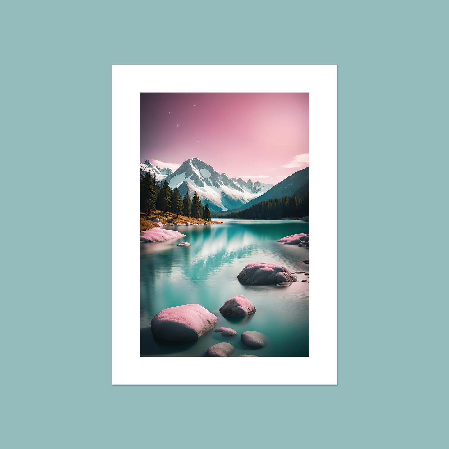 Dawn Tranquillity **UNFRAMED ART PRINT COLLECTION**