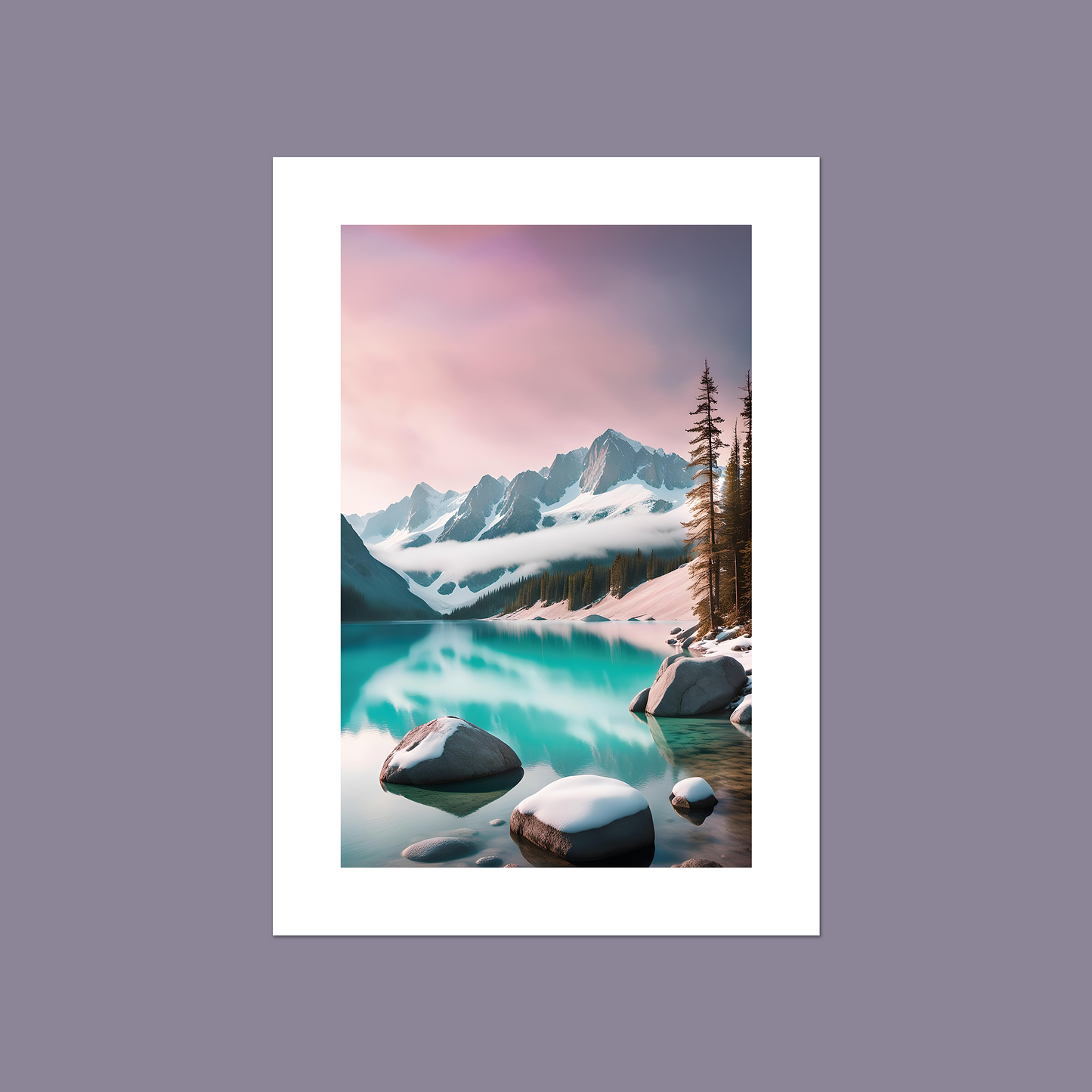 Dawn Tranquillity **UNFRAMED ART PRINT COLLECTION**