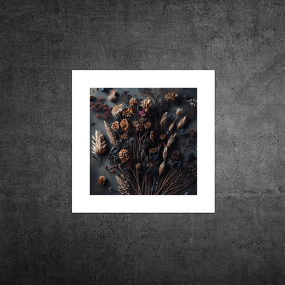 Flowers Of Autumn No2 **UNFRAMED ART PRINT**