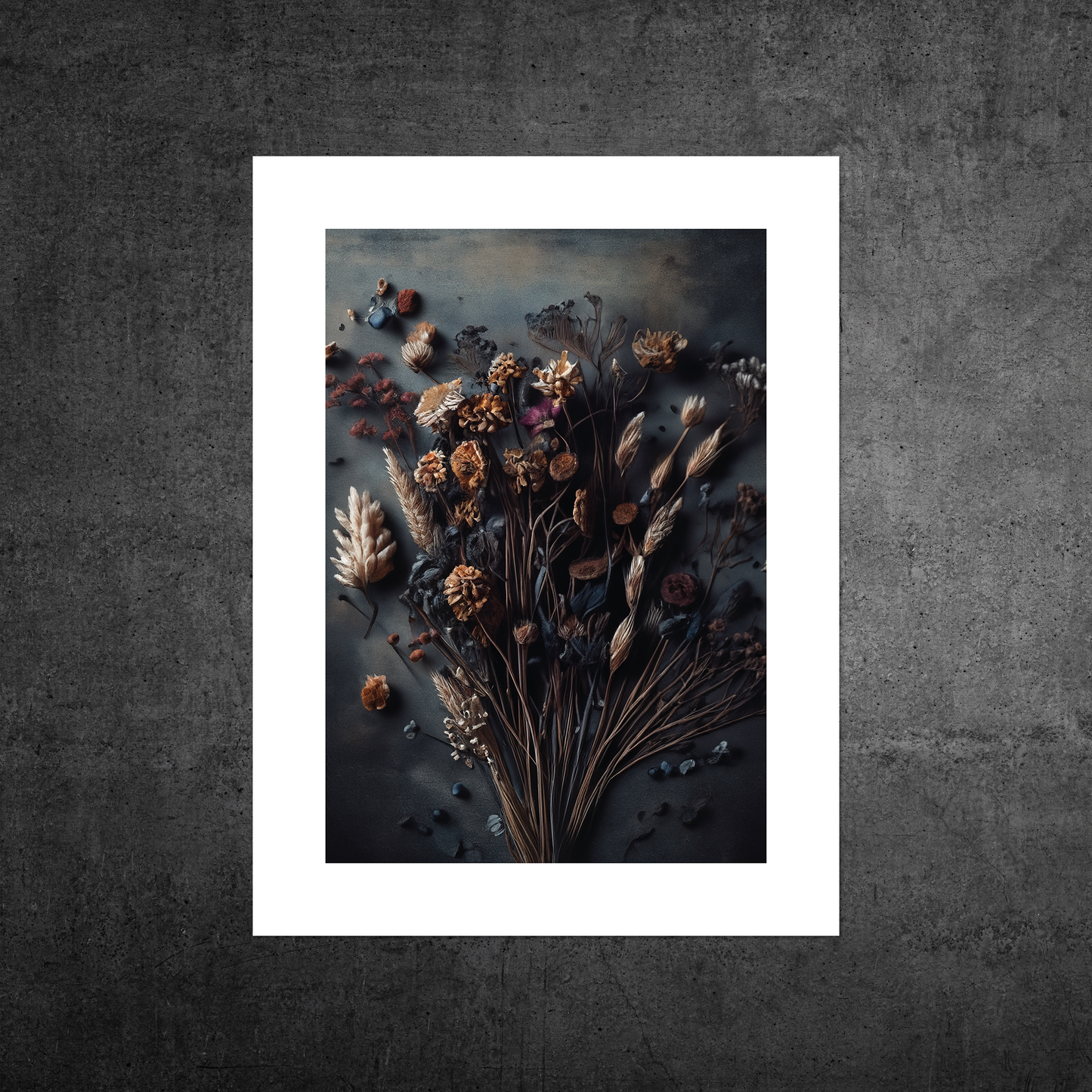 Flowers Of Autumn No2 **UNFRAMED ART PRINT**