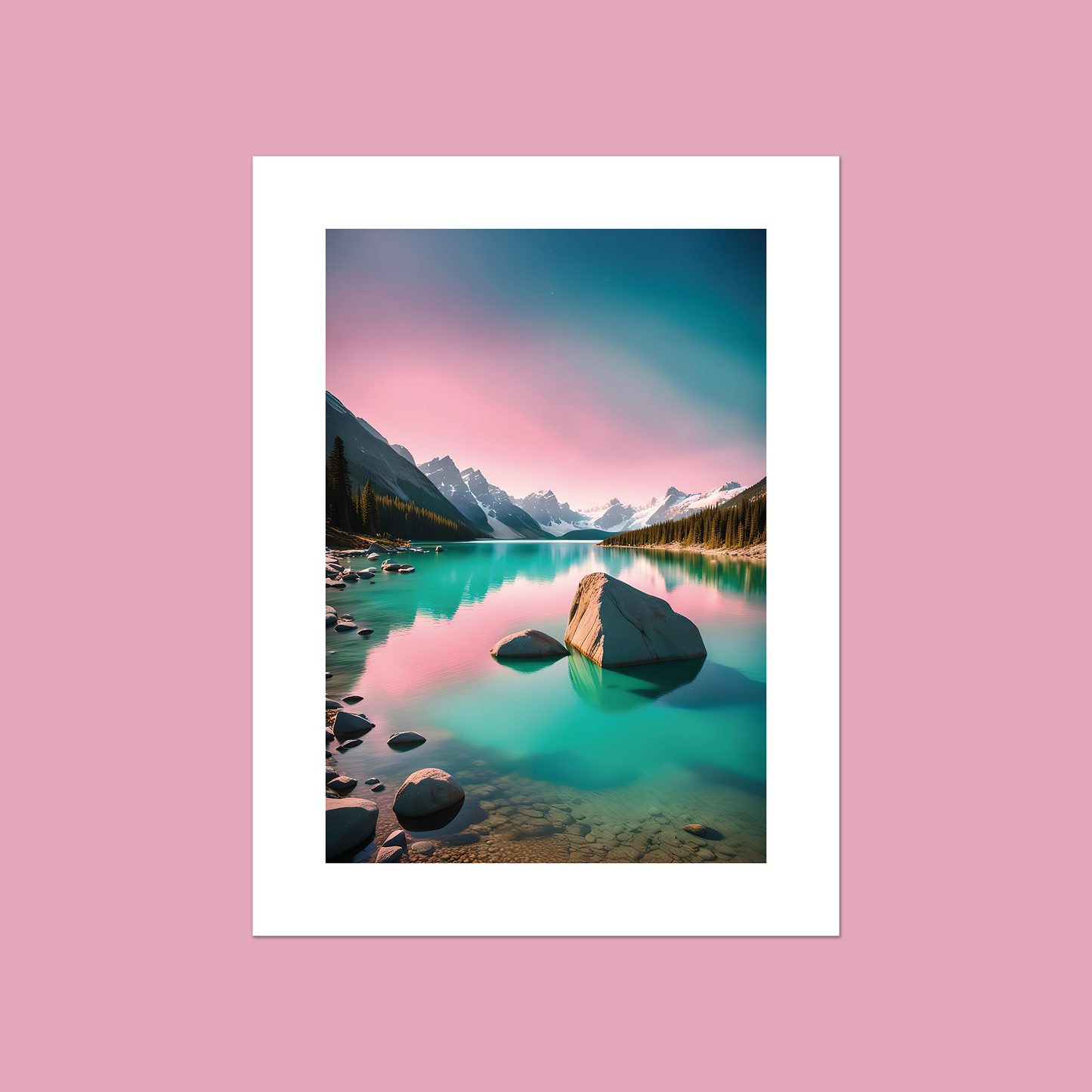 Dawn Tranquillity **UNFRAMED ART PRINT COLLECTION**