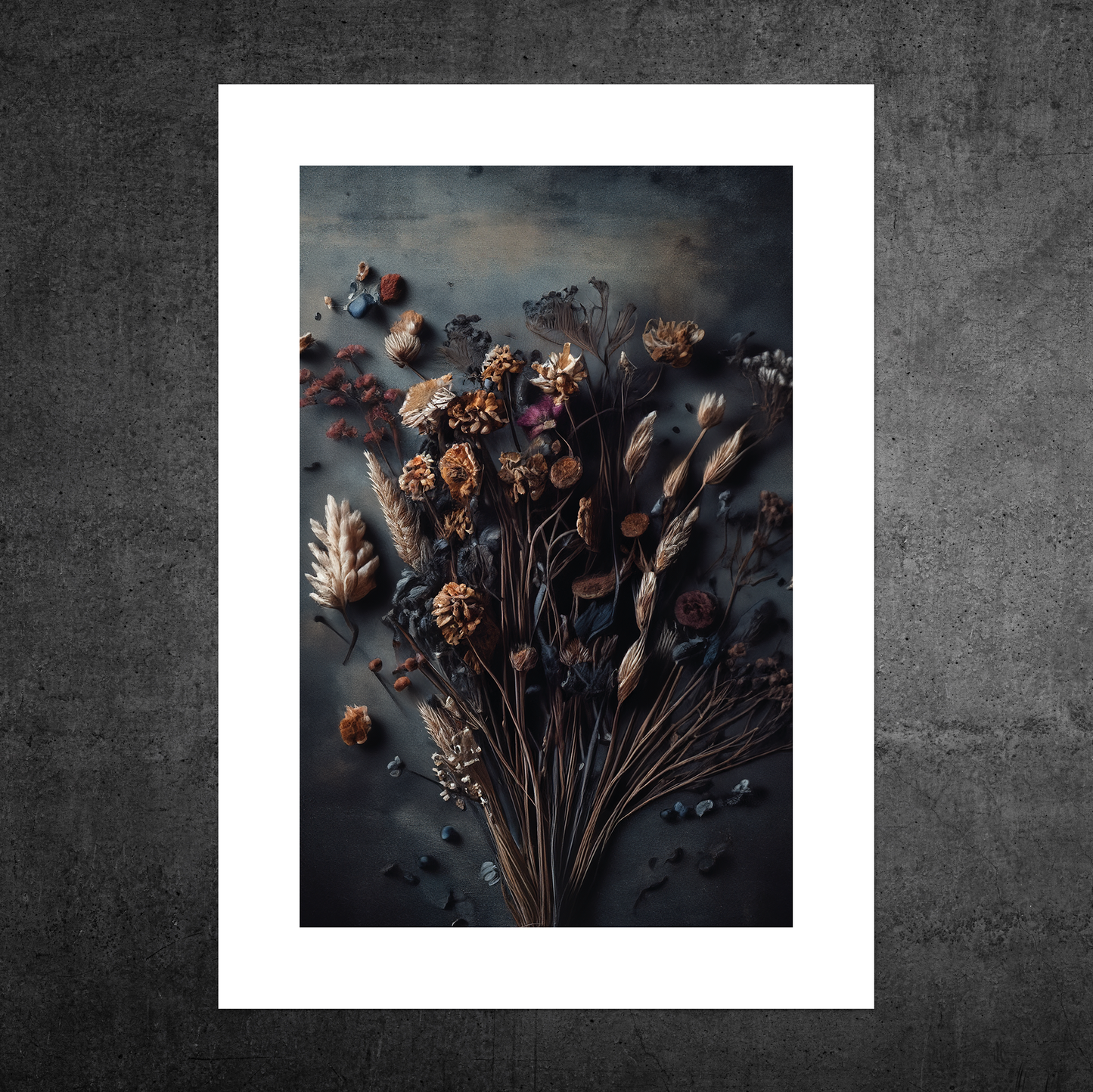Flowers Of Autumn No2 **UNFRAMED ART PRINT**