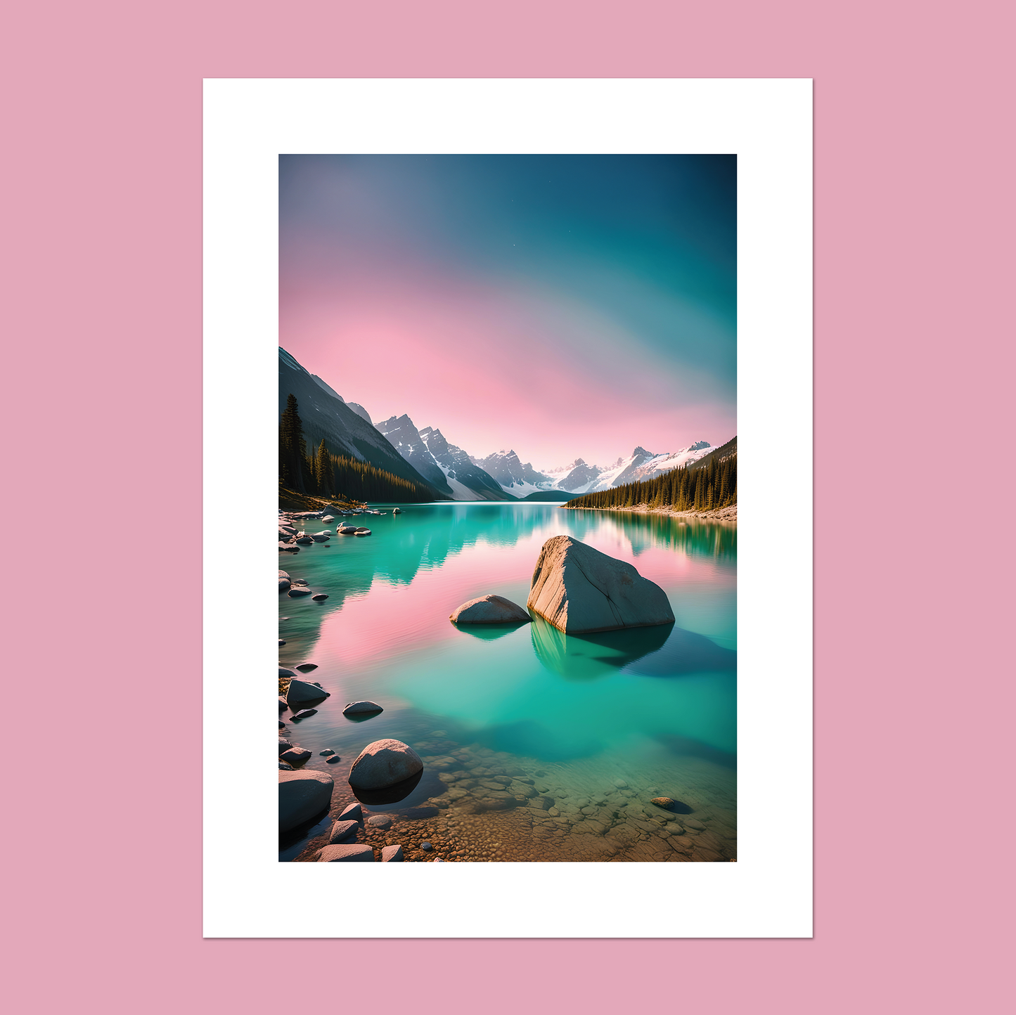 Dawn Tranquillity **UNFRAMED ART PRINT COLLECTION**