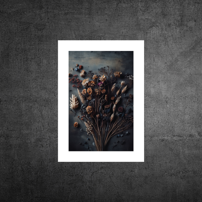 Flowers Of Autumn No2 **UNFRAMED ART PRINT**