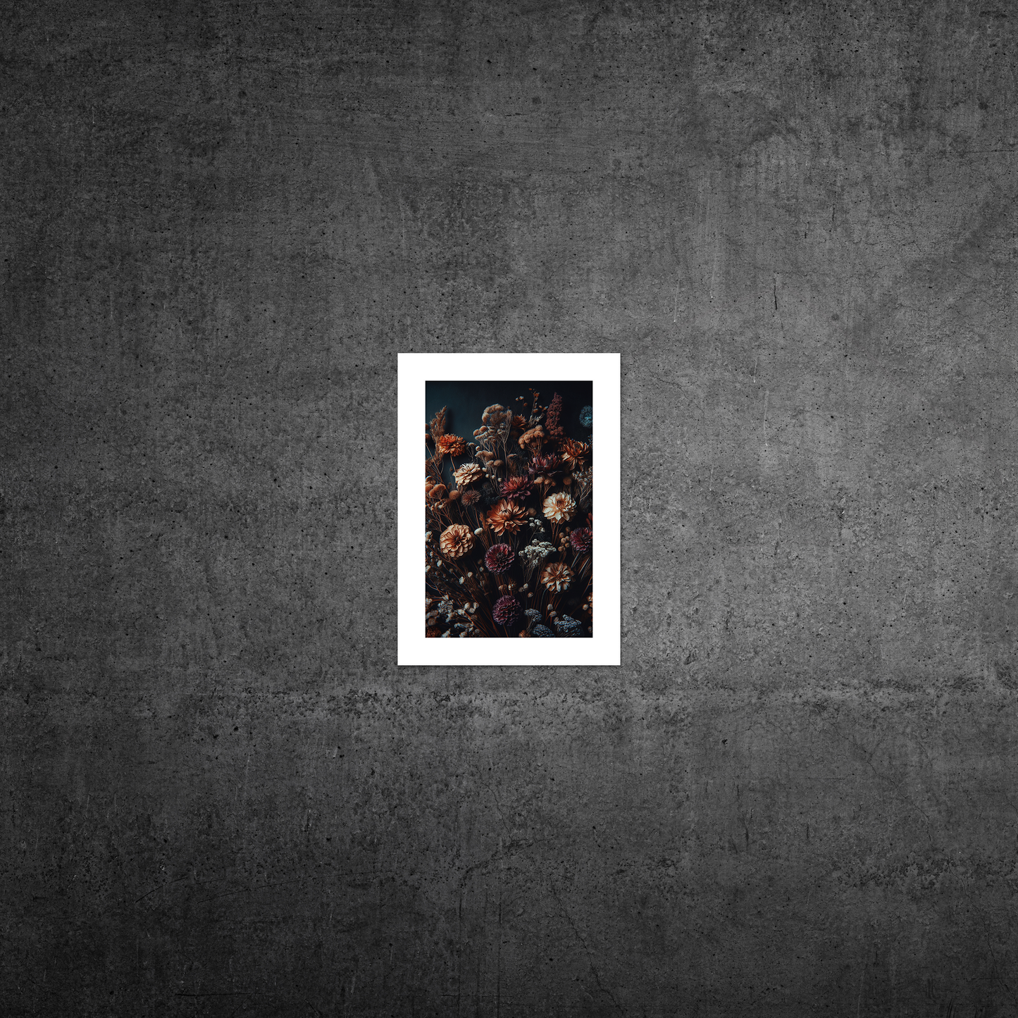 Flowers Of Autumn No1 **UNFRAMED ART PRINT**