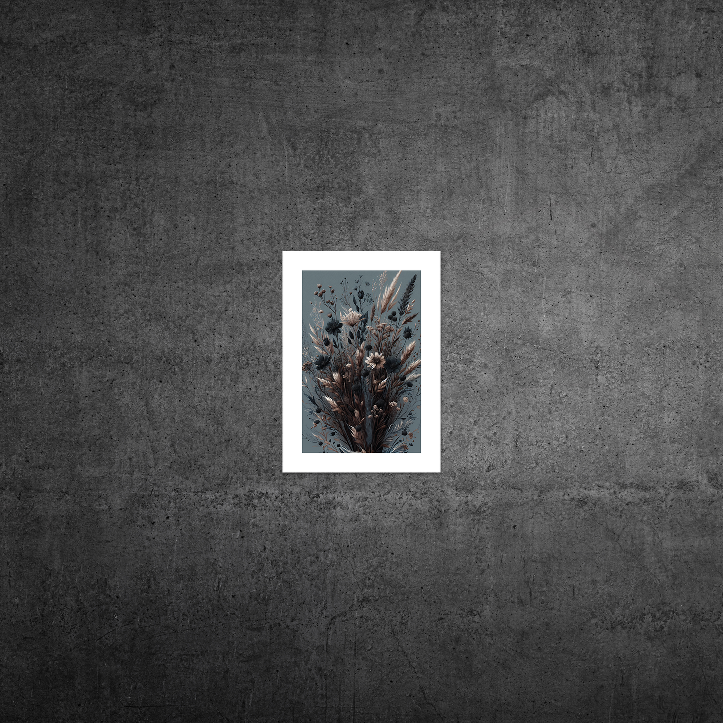 Autumn Florals No2 **UNFRAMED ART PRINT**