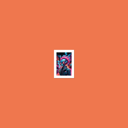 Alien Vaper - Exhale **UNFRAMED ART PRINT**