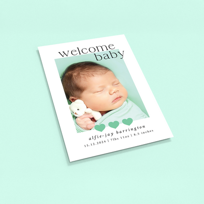 Lilly-Mae - Pack of 10 Birth Announcements