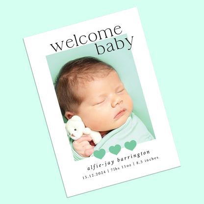 Lilly-Mae - Pack of 10 Birth Announcements