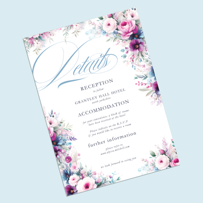 Details Cards - Pack of 10