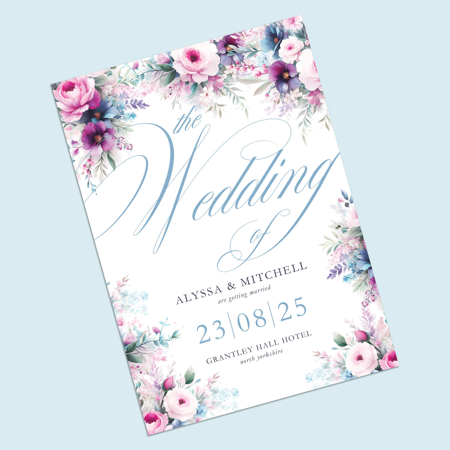 Wedding Invitations - Pack of 10