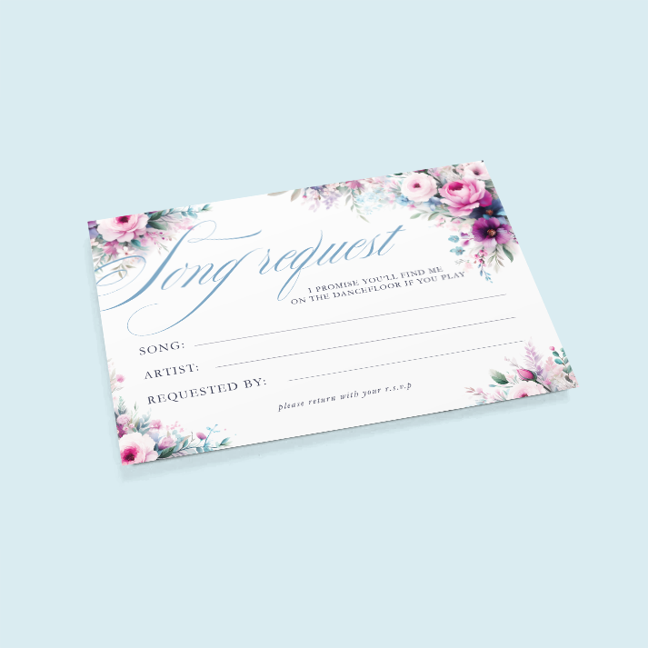 Song Request Cards - Pack of 10
