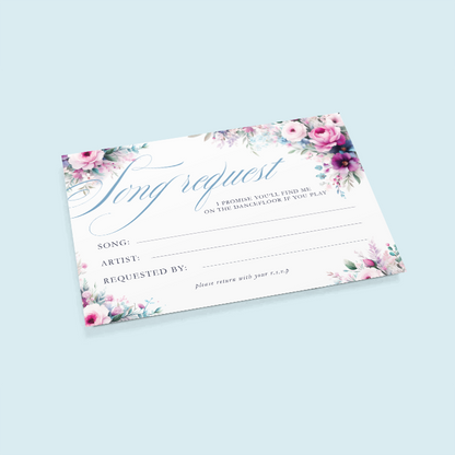 Song Request Cards - Pack of 10
