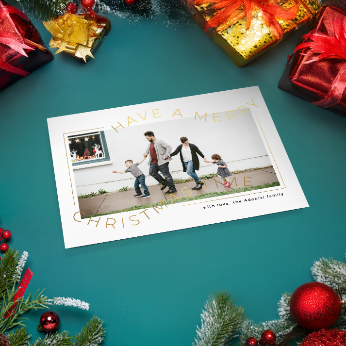 Christmas Time Pack of 10 Christmas Cards