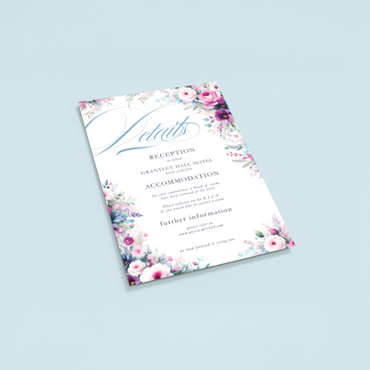 Details Cards - Pack of 10