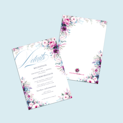 Details Cards - Pack of 10