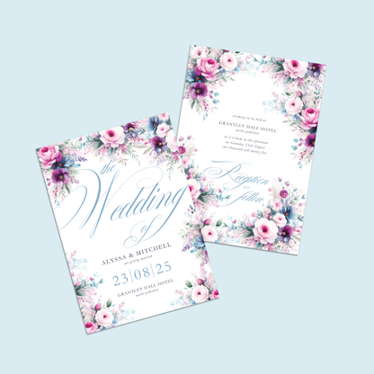 Wedding Invitations - Pack of 10
