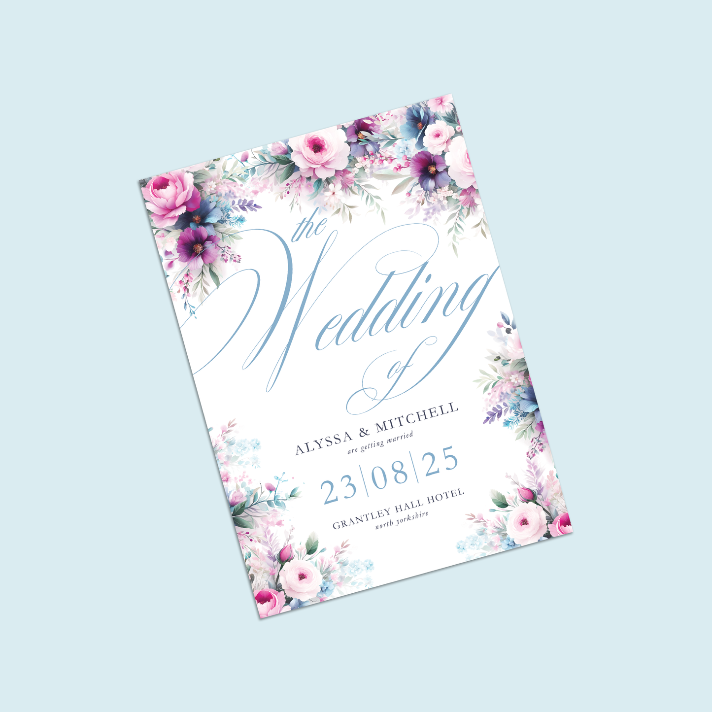 Wedding Invitations - Pack of 10