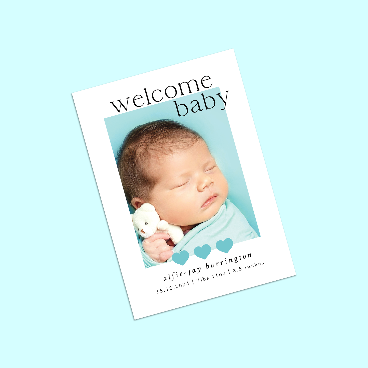 Lilly-Mae - Pack of 10 Birth Announcements