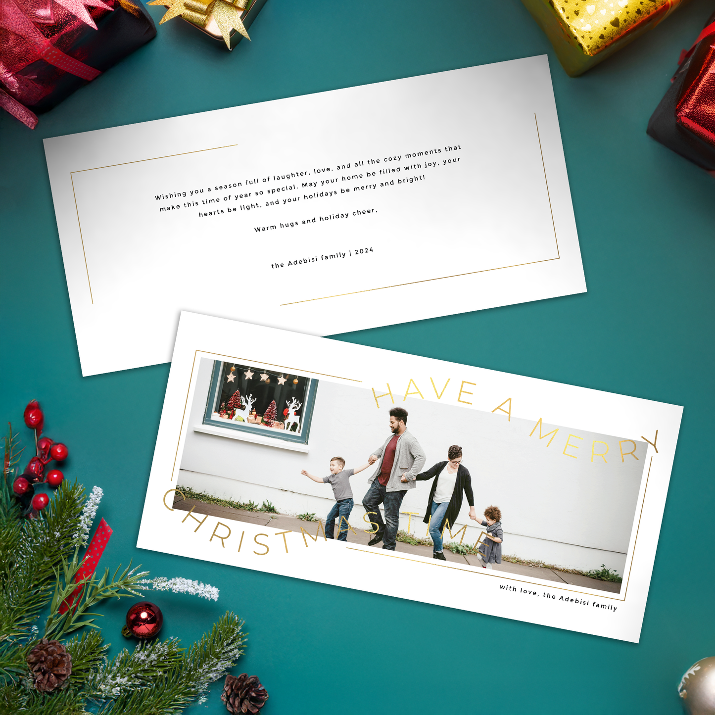 Christmas Time Pack of 10 Christmas Cards