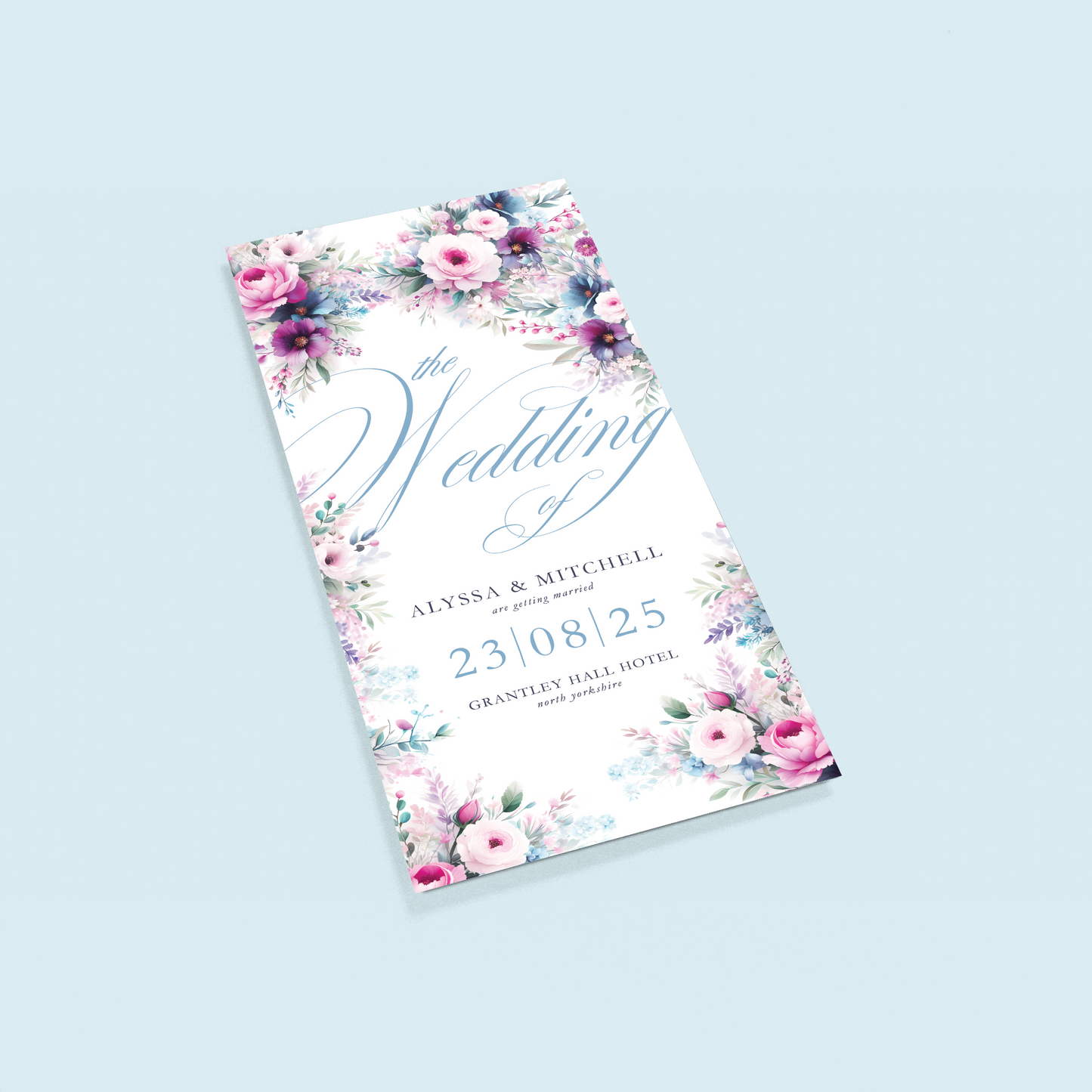Wedding Invitations - Pack of 10