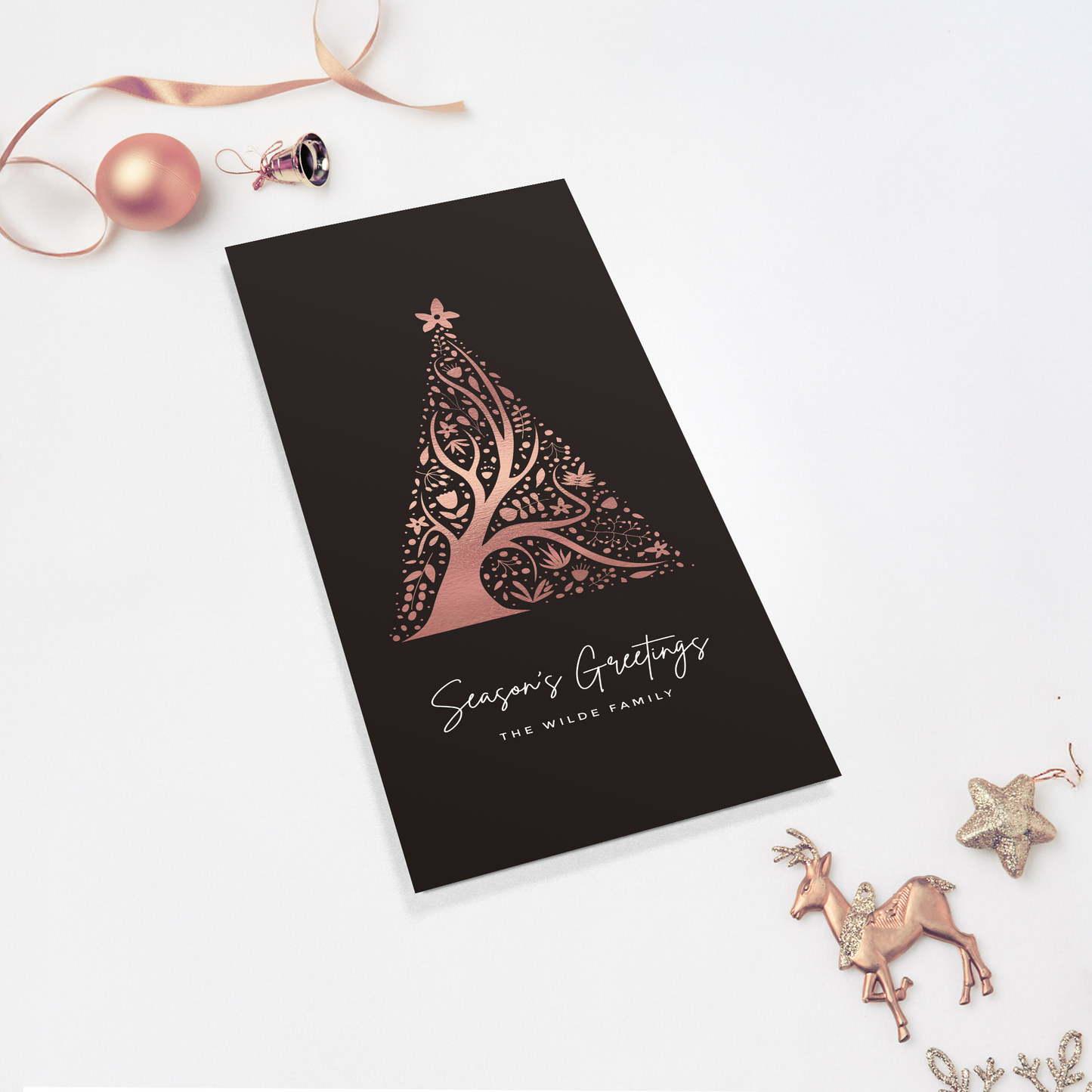 Abstract Christmas Tree Pack of 10 Christmas Cards