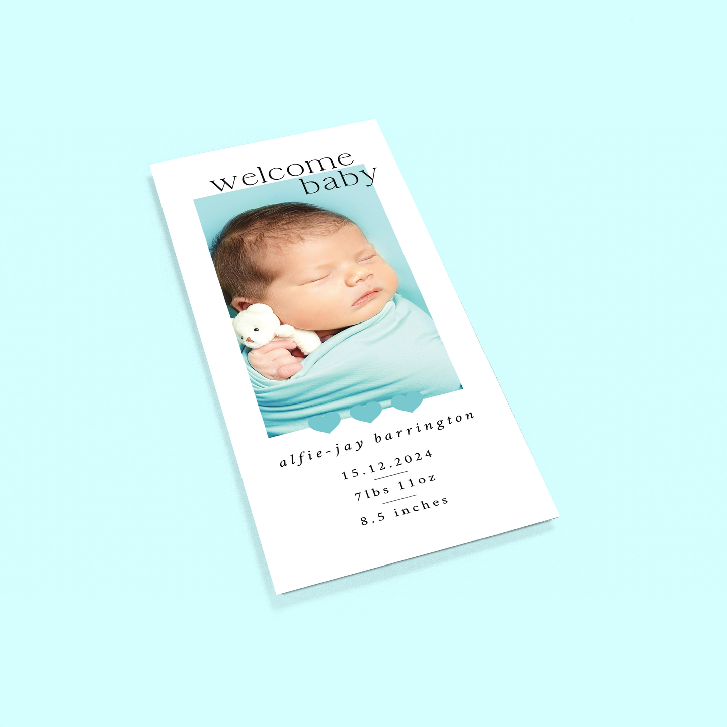 Lilly-Mae - Pack of 10 Birth Announcements