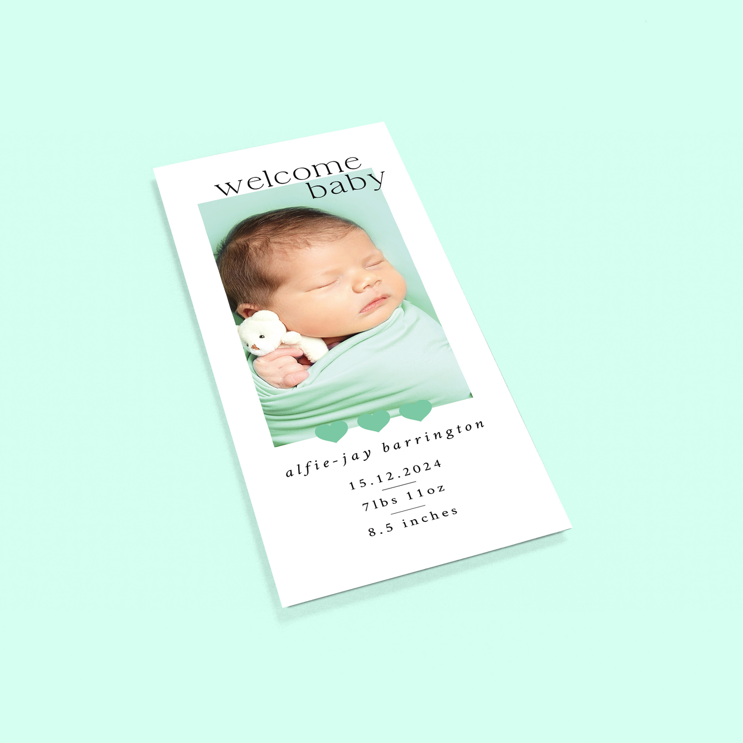 Lilly-Mae - Pack of 10 Birth Announcements