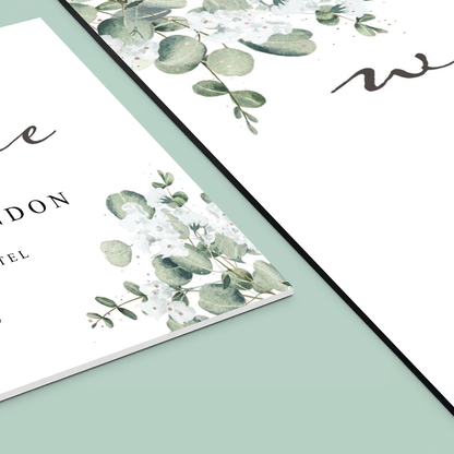 Foam Board Welcome Sign