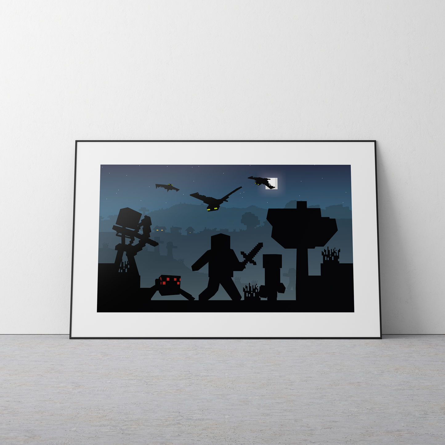 MC OVERWORLD **UNFRAMED POSTER**