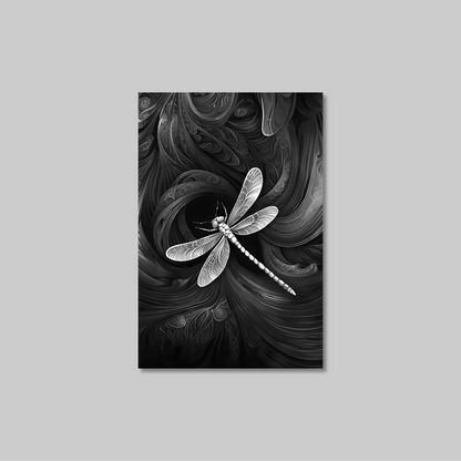 ABSTRACT DRAGONFLY **UNFRAMED ART PRINT**