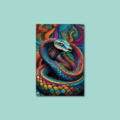 ABSTRACT COBRA **UNFRAMED ART PRINT**