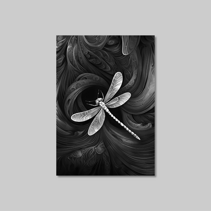 ABSTRACT DRAGONFLY **UNFRAMED ART PRINT**