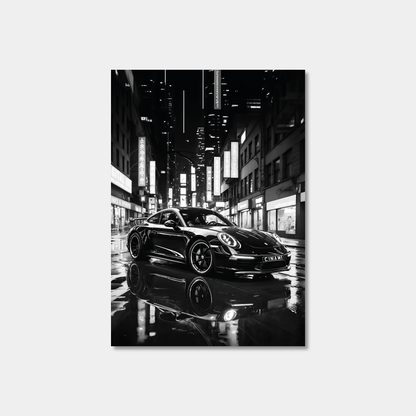 PORSCHE 911 (FRONT) **UNFRAMED POSTER**