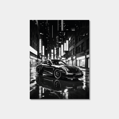 PORSCHE 911 (FRONT) **UNFRAMED POSTER**