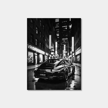 PORSCHE 911 (BACK) **UNFRAMED POSTER**