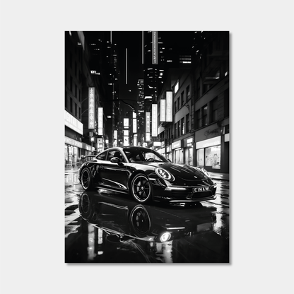 PORSCHE 911 (FRONT) **UNFRAMED POSTER**