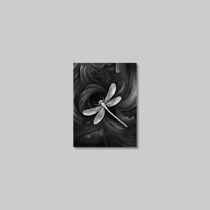 ABSTRACT DRAGONFLY **UNFRAMED ART PRINT**